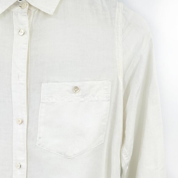 J. Crew White Button Down Shirt - Picture 3 of 6